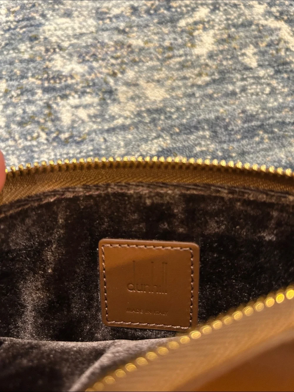 Dunhill Leather Slim Pouch